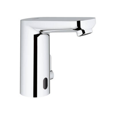 Grohe Eurosmart Cosmopolitan E Fotoselli Lavabo Bataryası, 12, Çift Su GirişliAyarlanabilir Sıcaklık Sınırlayıcısı - 36325001 - 1