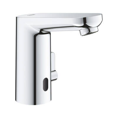 Grohe Eurosmart Cosmopolitan E Fotoselli Lavabo Bataryası, 12, Çift Su GirişliAyarlanabilir Sıcaklık Sınırlayıcısı - 36325002 - 1