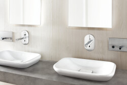 Grohe Eurosmart Cosmopolitan E Fotoselli Lavabo Bataryası, Çift Su GirişliAyarlanabilir Sıcaklık Sınırlayıcısı - 36315000 - 3