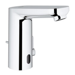 Grohe Eurosmart Cosmopolitan E Fotoselli Lavabo Bataryası, Çift Su GirişliAyarlanabilir Sıcaklık Sınırlayıcısı - 36331001 - 1