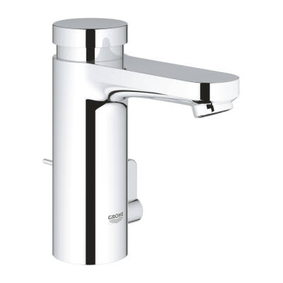 Grohe Eurosmart Cosmopolitan T Çift Su Girişli, Sıcaklık Sınırlayıcılı, Zaman Ayarlı Lavabo Bataryası - 36318000 - 1