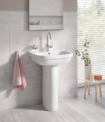 Grohe Eurosmart Tek Kumandalı Lavabo Bataryası 12L-Boyut - 23537002 - 5