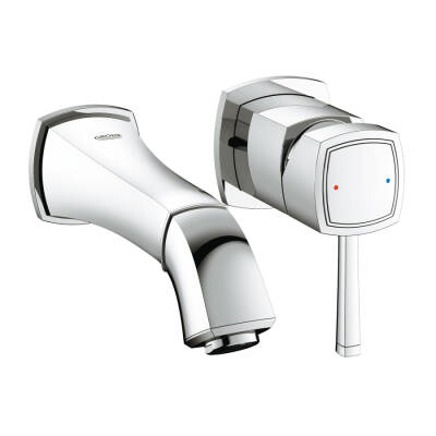 Grohe Grandera 2 Delikli Lavabo BataryasıS-Boyut - 19929000 - 1