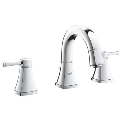 Grohe Grandera 3 Delikli Lavabo Bataryası 12S-Boyut - 20417000 - 1