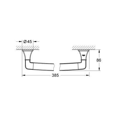 Grohe Grandera Banyo Tutamağı - 40633000 - 2