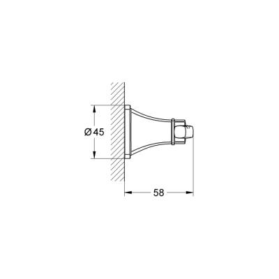 Grohe Grandera HavluBornoz Askılığı - 40631Ig0 - 2