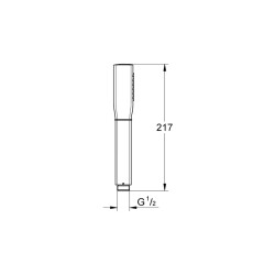 Grohe Grandera Stick El Duşu 1 Akışlı - 26037Ig0 - 2