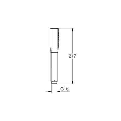 Grohe Grandera Stick El Duşu 1 Akışlı - 26037Ig0 - 2