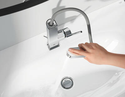 Grohe Grohe Plus Tek Kumandalı Lavabo Bataryası 12L-Boyut - 23843003 - 3