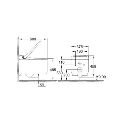 Grohe Grohe Sensia Arena Akıllı Klozet Sistemi - 39354Sh1 - 2