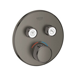 Grohe Grohtherm Smartcontrol Çift Valfli Akış Kontrollü, Ankastre Termostatik Duş Bataryası - 29119Al0 - 1