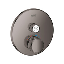 Grohe Grohtherm Smartcontrol Tek Valfli Akış Kontrollü, Ankastre Termostatik Duş Bataryası - 29118A00 - 1