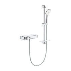 Grohe Grohtherm Smartcontrol Termostatik Duş Bataryası Duş Seti Dahil - 34720000 - 1