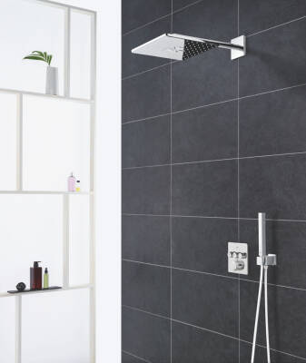 Grohe Grohtherm Smartcontrol Üç Valfli Akış Kontrollü, Ankastre Termostatik Duş Bataryası - 29142000 - 2