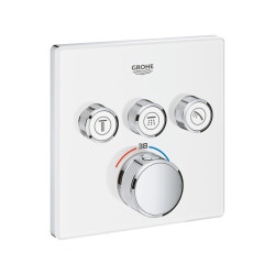 Grohe Grohtherm Smartcontrol Üç Valfli Akış Kontrollü, Ankastre Termostatik Duş Bataryası - 29157Ls0 - 1