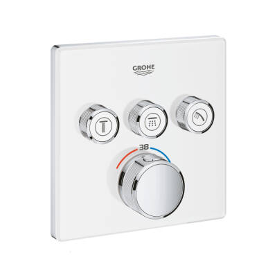 Grohe Grohtherm Smartcontrol Üç Valfli Akış Kontrollü, Ankastre Termostatik Duş Bataryası - 29157Ls0 - 1