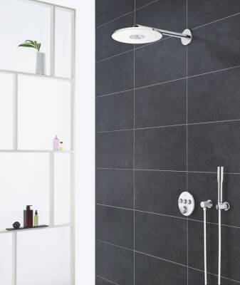 Grohe Grohtherm Smartcontrol Üç Valfli Akış Kontrollü, Ankastre Termostatik Duş Bataryası - 29904Ls0 - 3