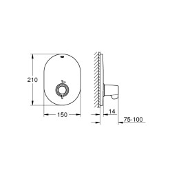 Grohe Grohtherm Special Merkezi Termostatik Kumanda - 29096000 - 2