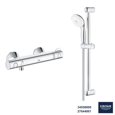 Grohe Grotherm Termostatik Banyo Duş Seti 16 - 3