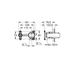 Grohe Joystick Batarya 12, İç Gövde - 23429000 - 2