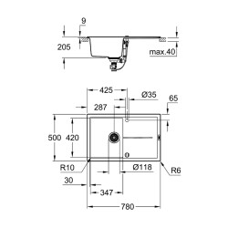 Grohe K400 - 31639Ap0 - 2