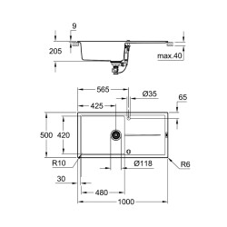 Grohe K400 - 31641Ap0 - 2