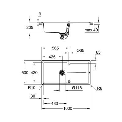 Grohe K400 - 31641Ap0 - 2