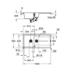 Grohe K400 - 31642Ap0 - 2