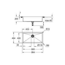 Grohe K700 Paslanmaz Çelik Eviye - 31580Sd1 - 2