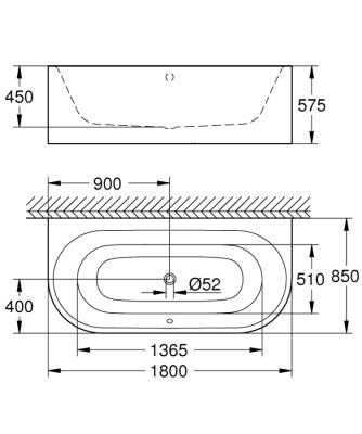 Grohe Küvet - 39622000 - 3