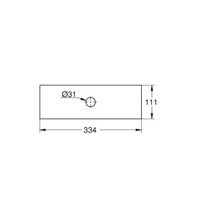 Grohe Rainshower Aqua 1 Hole - 26784000 - 2