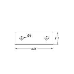 Grohe Rainshower Aqua 2 Holes - 26785000 - 2