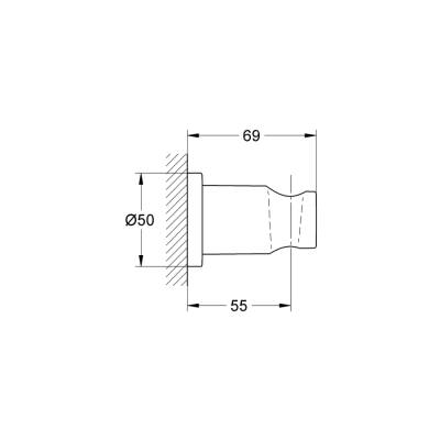 Grohe Rainshower El Duşu Askısı - 27074Be0 - 2