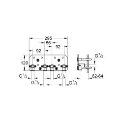 Grohe Rainshower F-Series 15 İç Montaj Gövdesi - 26042000 - 2