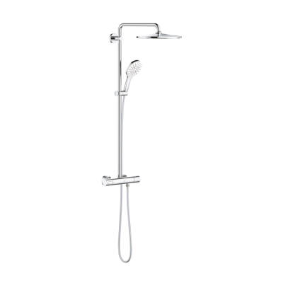 Grohe Rainshower Smartactive 310 Duvara Monte Termostatik Bataryalı Duş Sistemi - 26648Ls0 - 2