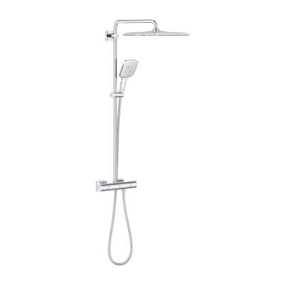 Grohe Rainshower Smartactive 310 Duvara Monte Termostatik Bataryalı Duş Sistemi - 26652000 - 2