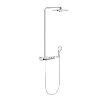 Grohe Rainshower System Smartcontrol Duo 360 Duvara Monte Termostatik Bataryalı Duş Sistemi - 26250000 - 1