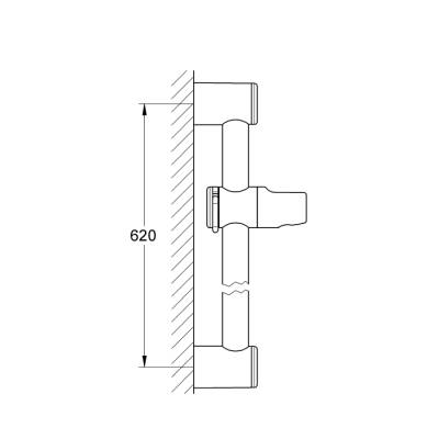 Grohe Relexa Duş Sürgüsü, 600 Mm - 28620000 - 2