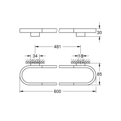 Grohe Selection Havluluk - 41056A00 - 2