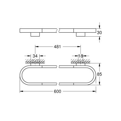 Grohe Selection Havluluk - 41056Da0 - 2