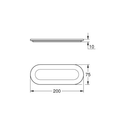 Grohe Selection Sabunluk, Tutacak Hariç - 41036000 - 1