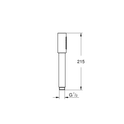 Grohe Sena Stick El Duşu 1 Akışlı - 28341000 - 2