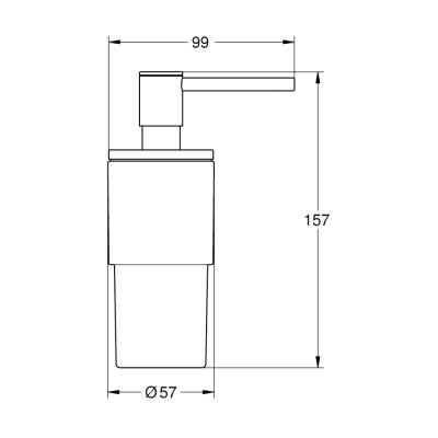 Grohe Sıvı Sabunluk - 40306003 - 2