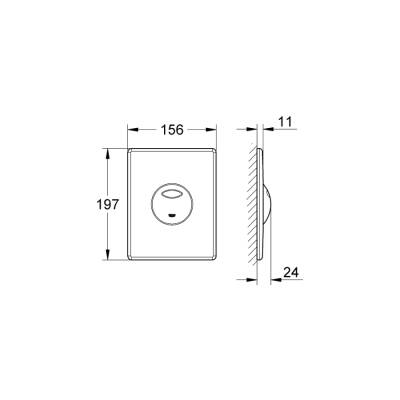 Grohe Skate Kumanda Paneli - 38862000 - 2