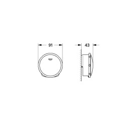 Grohe Talentofill Talentofill Küvet Tropleni - 19952000 - 2