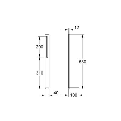 Grohe Uniset Destekleme Ayakları - 37304000 - 2